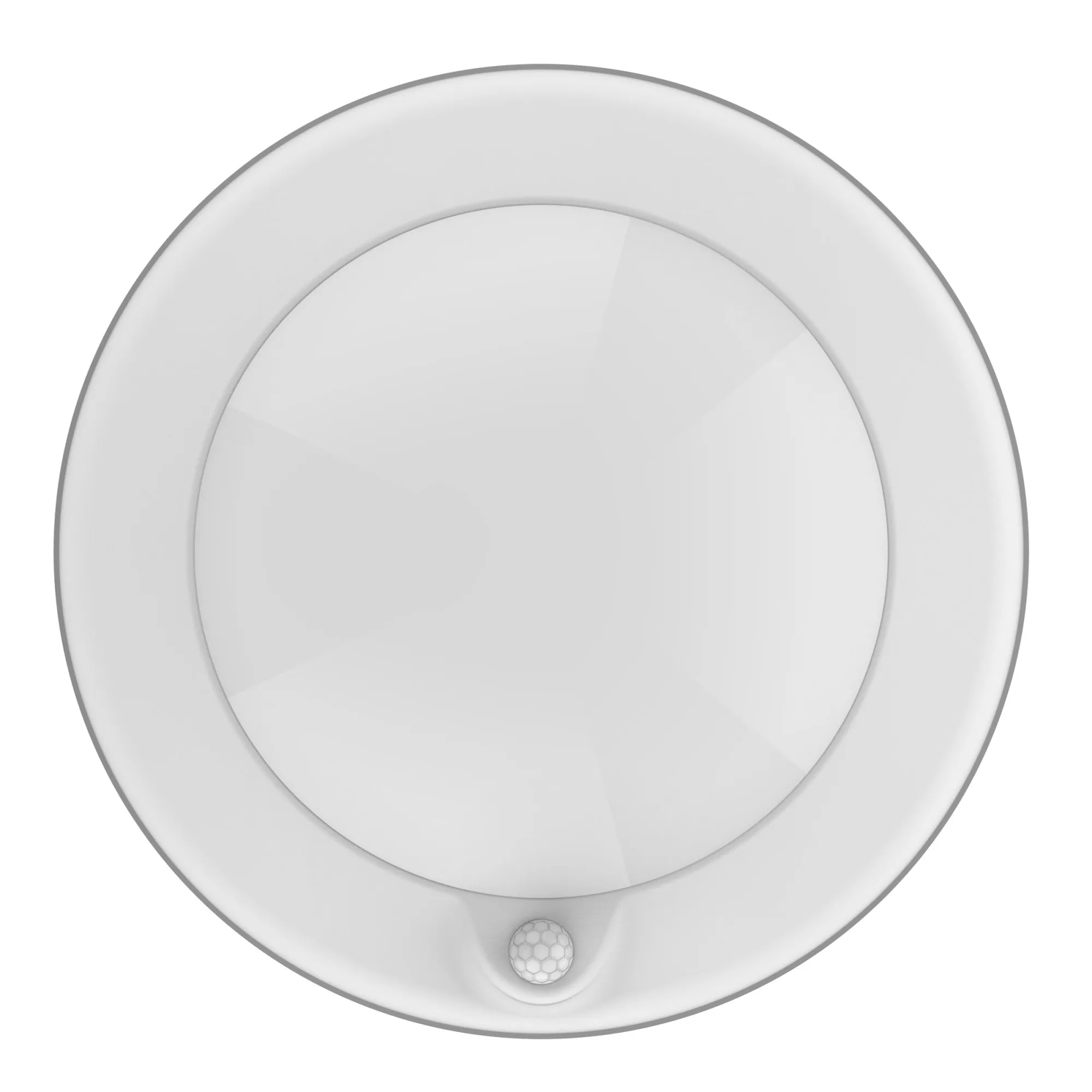 7.5 in. Round Rechargeable Battery Remote Controlled Ceiling Fixture