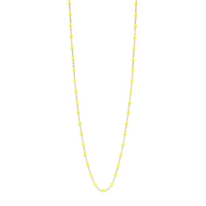 Classic Gigi Lime sautoir, Yellow Gold, 34"