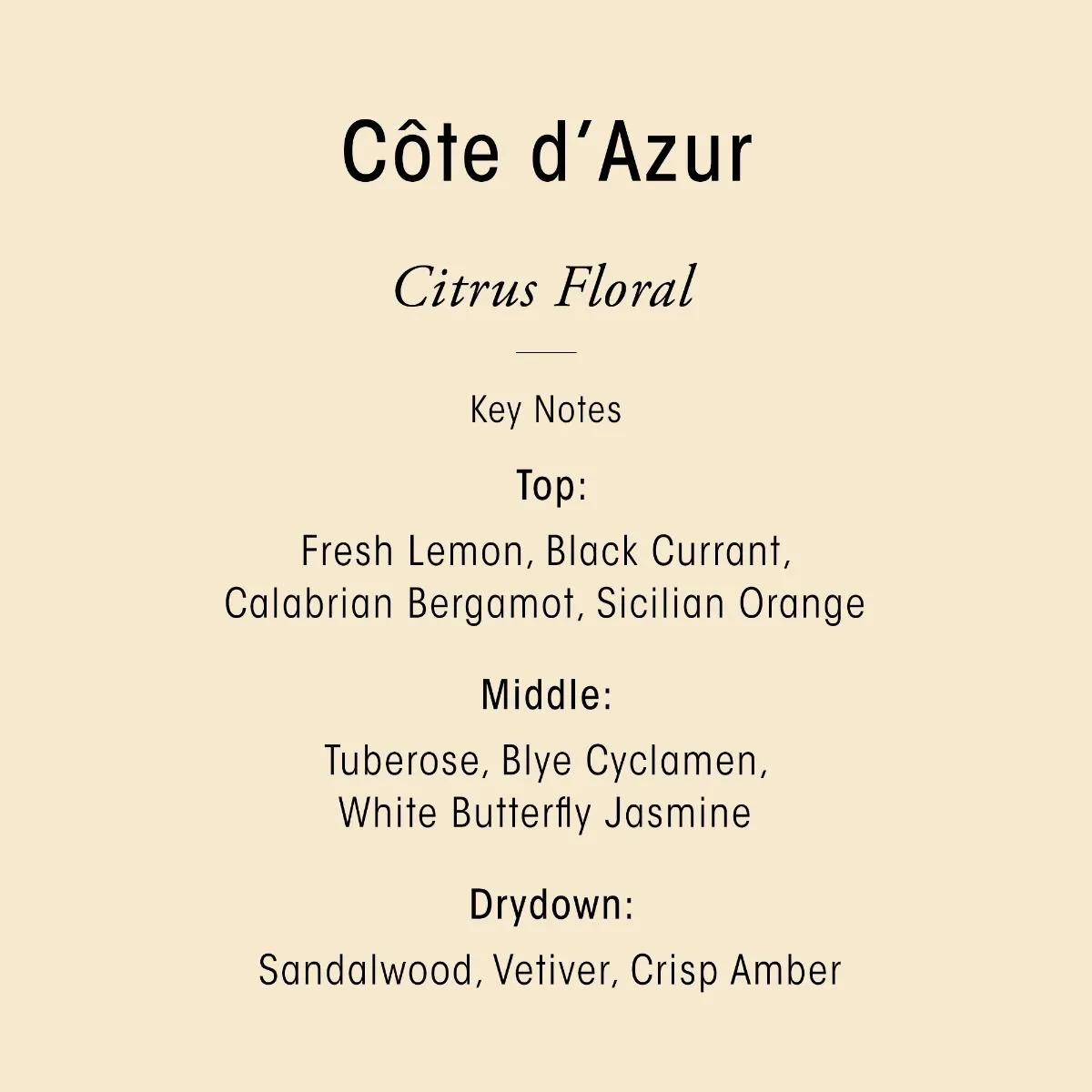 Côte D'azur Restorative Body Crème