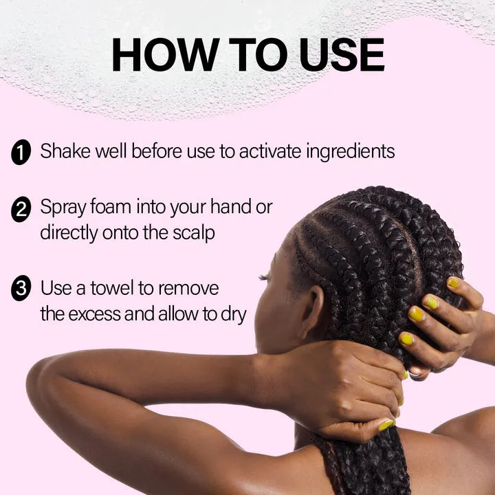 Ebin No Rinse  Cleansing Foam Dr. Feel Cool Apple Cider Vinegar  Rosemary Mint 8.5oz