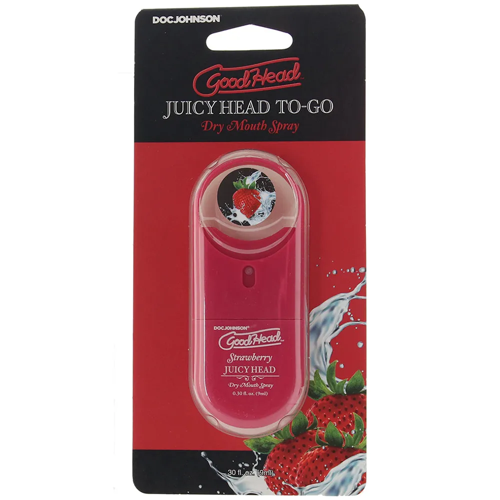 GoodHead Juicy Head Dry Mouth Spray To-Go in Strawberry