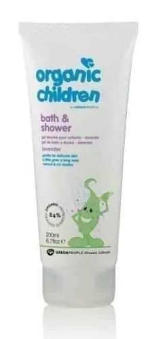 Green People Lavender bath and shower gel for children 200ml