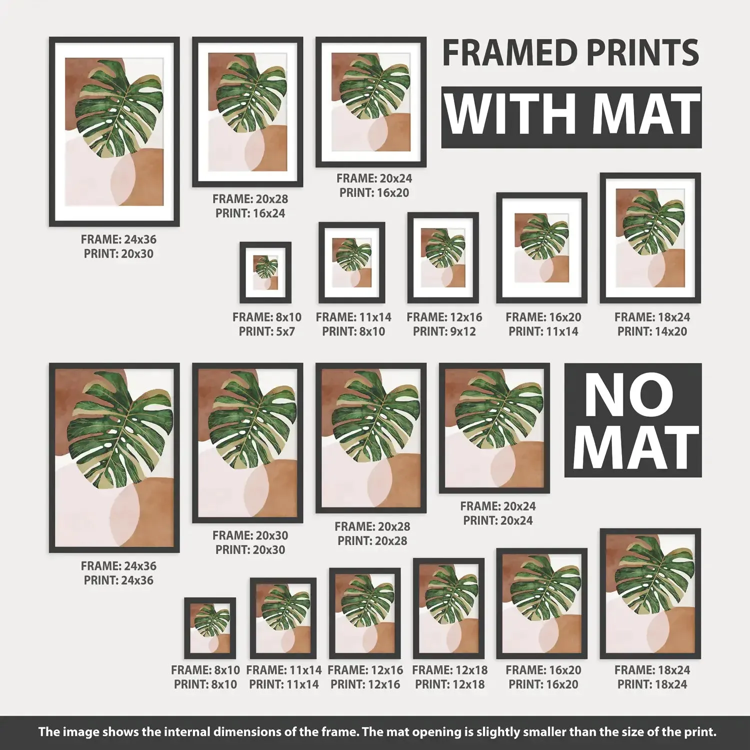 Green Watercolor Botanical Herbal Wall Art Set of 3 Prints