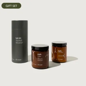 maude Tub Kit no. 3 soaking salts and coconut milk bath set