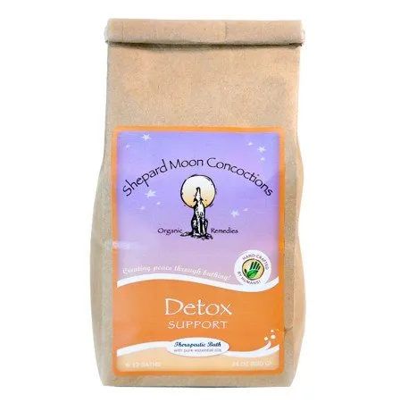 Shepard Moon Concoctions Epsom Salt Bath Remedies Detox Support Bath 24 oz Bag