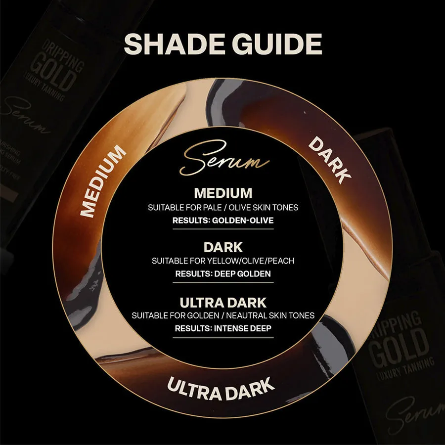 SOSU Dripping Gold Luxury Tanning Serum 150ml (Various Shades)