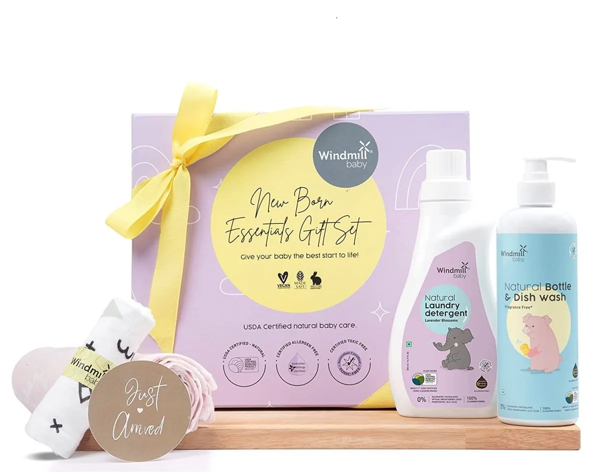 Windmill Baby New Born Essentials Gift Set