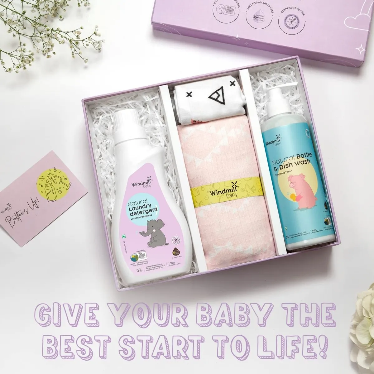 Windmill Baby New Born Essentials Gift Set